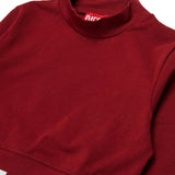 Diesel Kids Top Bordeaux con Logo per Bambine