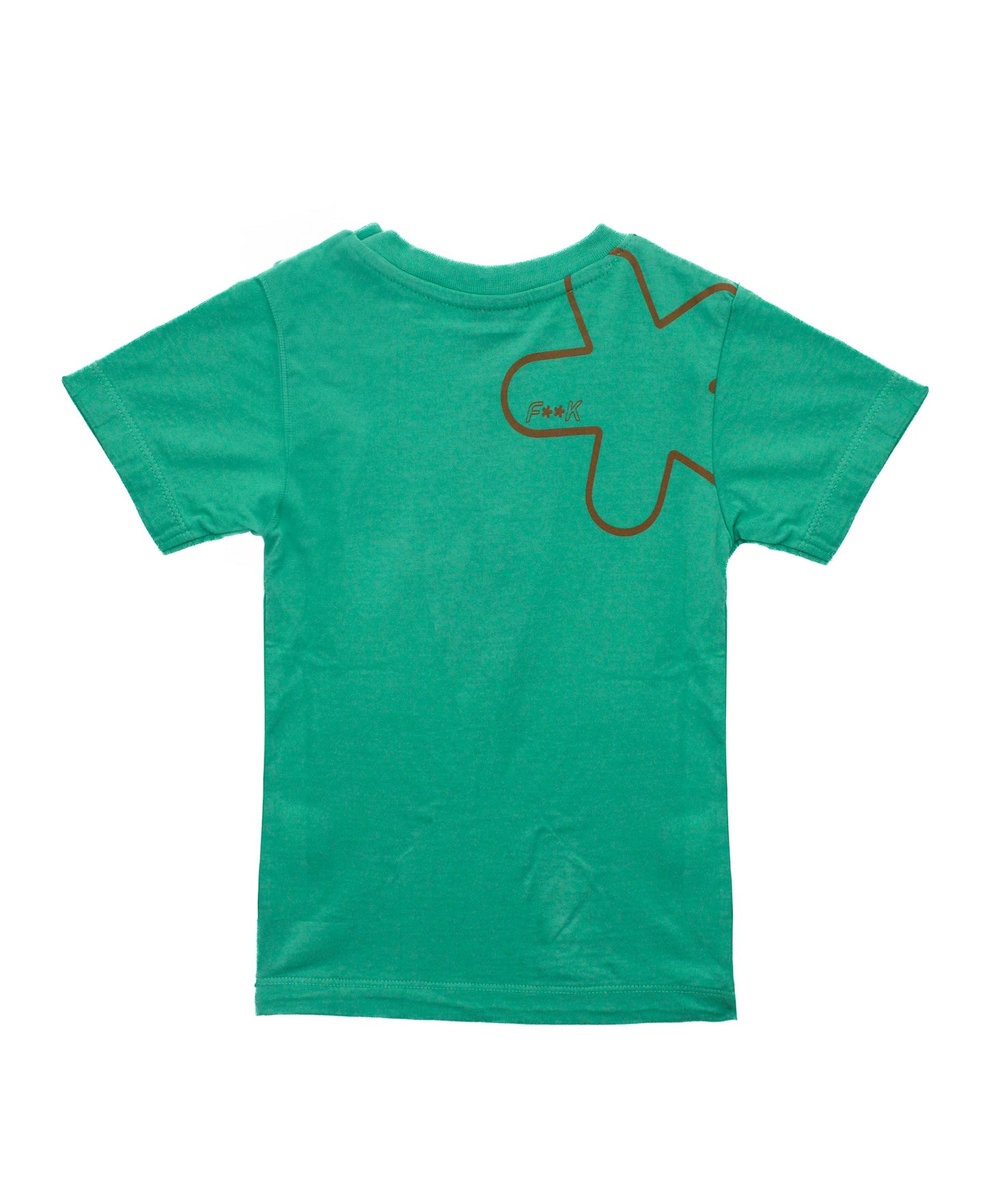 EffeK T-Shirt Verde con Stampa per Neonati (retro)