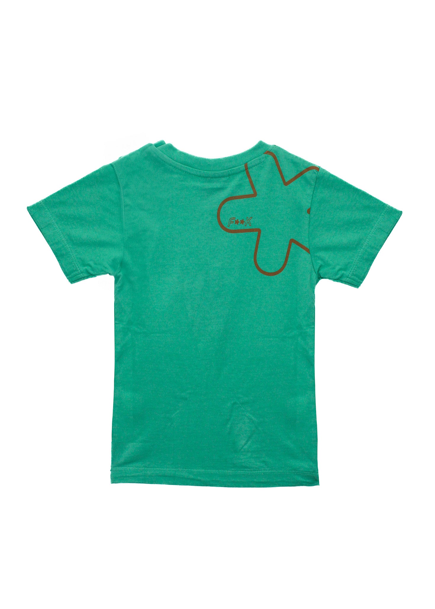 EffeK T-Shirt Verde con Stampa per Neonati (retro)