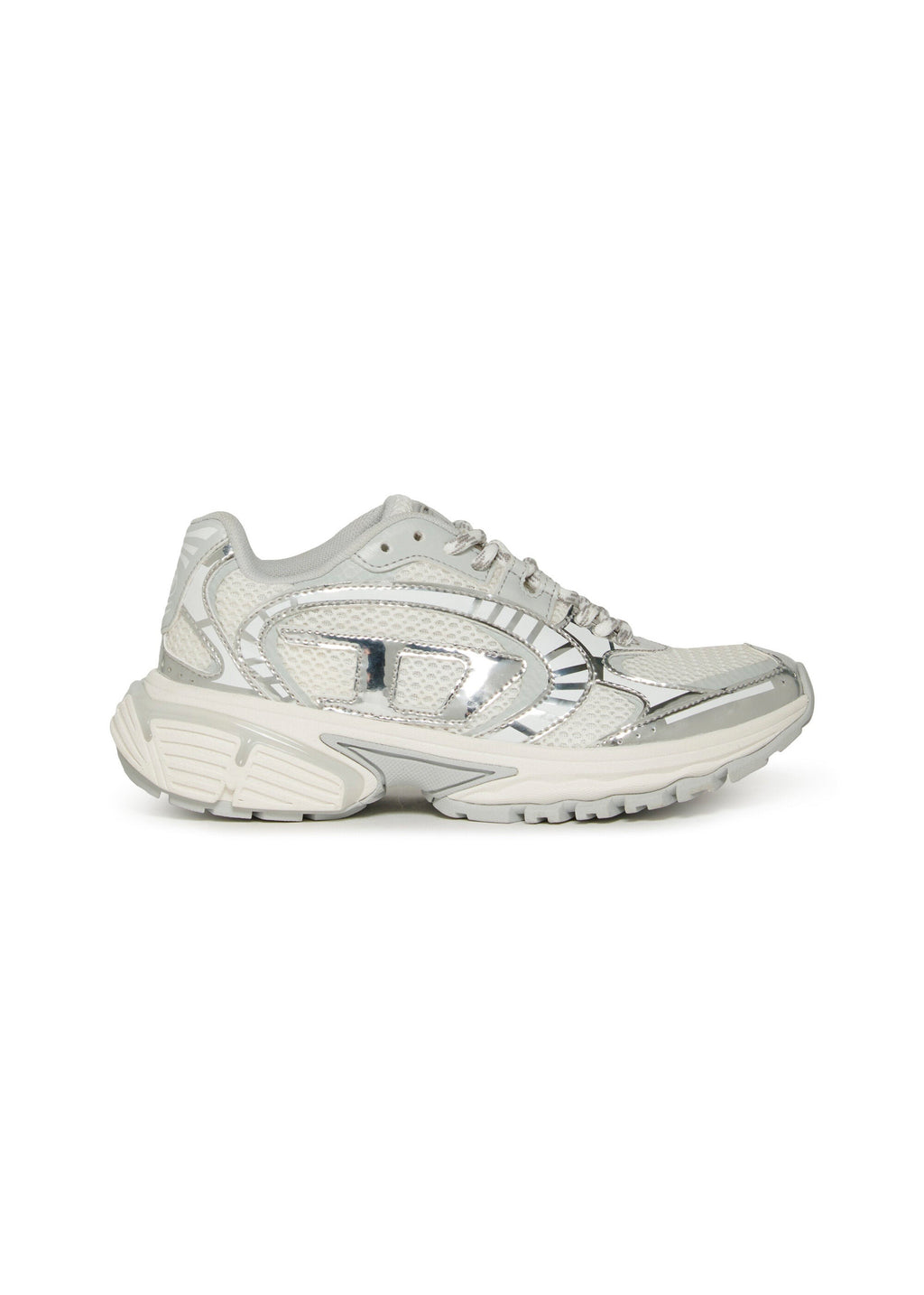 Diesel Kids Sneakers Pro V Dense Bianche con Logo