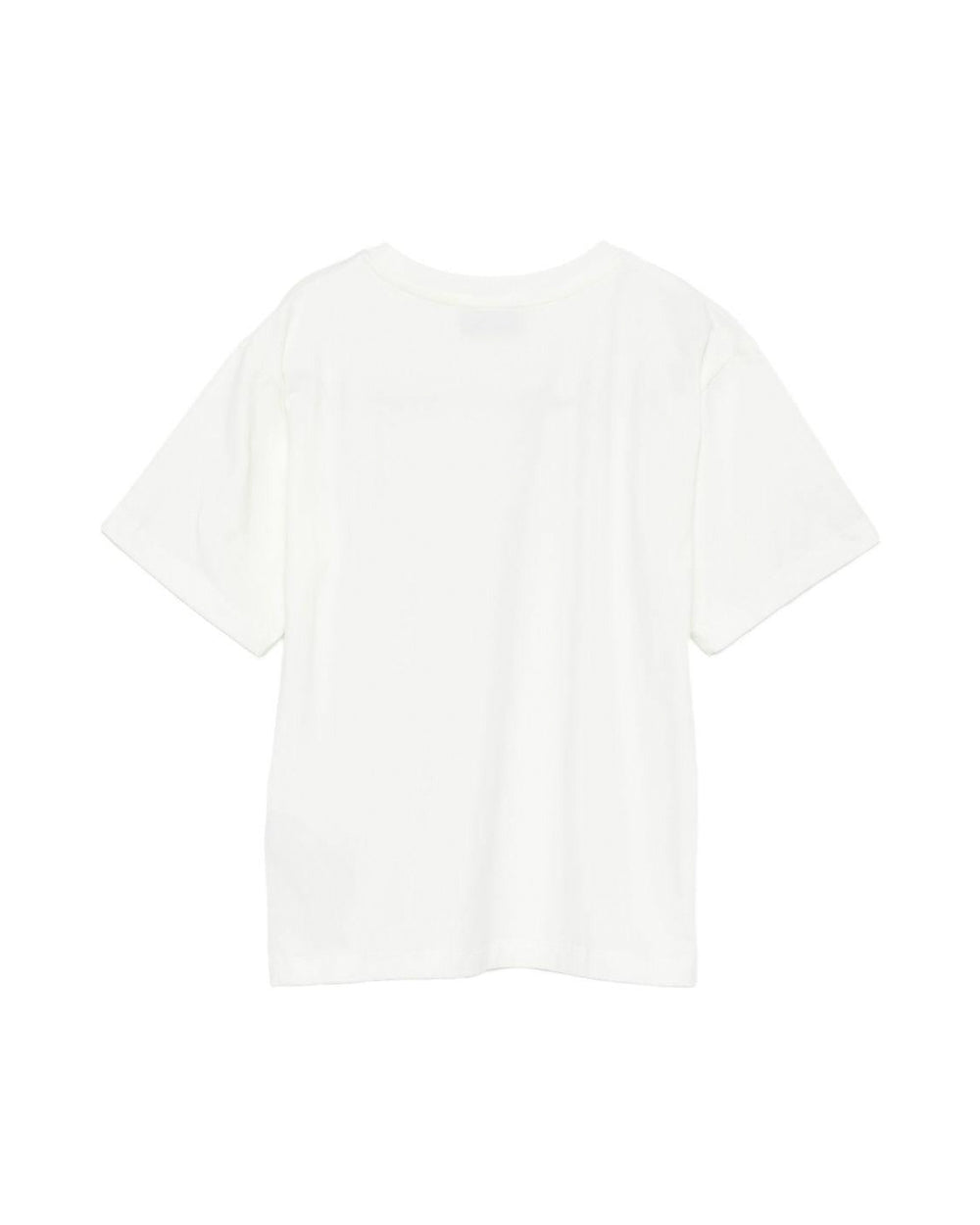 Moschino Kids T-shirt Panna con Teddy per Bambine