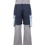 Dsquared2 Kids Pantalone Grigio Doppia Abbottonatura per Bambini