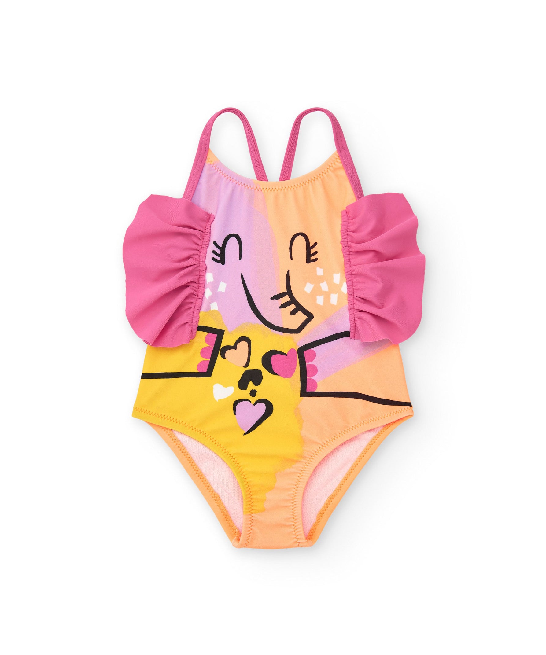 Tuc Tuc Costume Monokini Elephant per Neonate