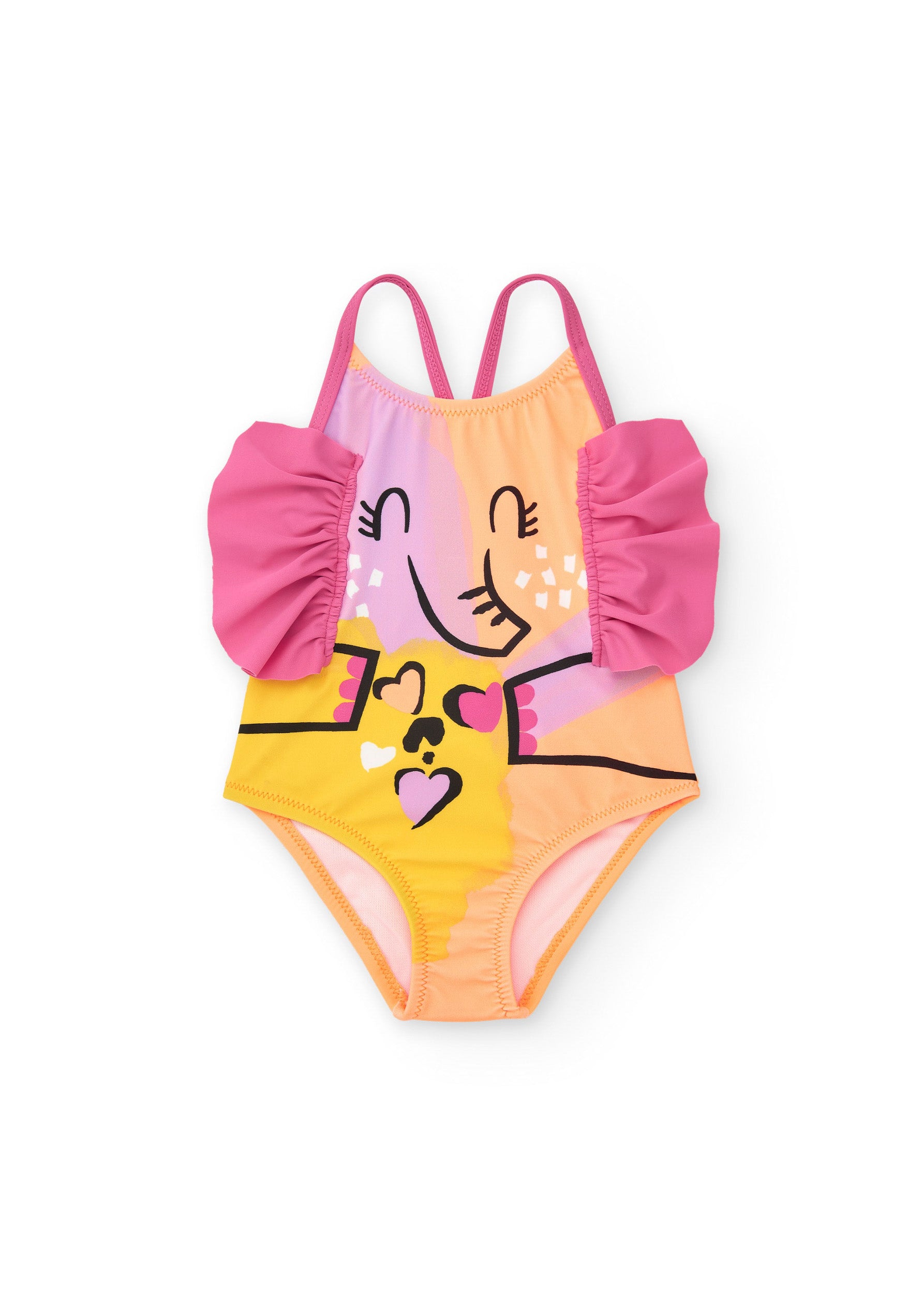 Tuc Tuc Costume Monokini Elephant per Neonate