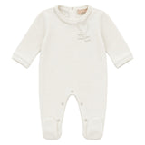 Elisabetta Franchi La Mia Bambina Tutina in Cotone con Ricamo per Bambini
