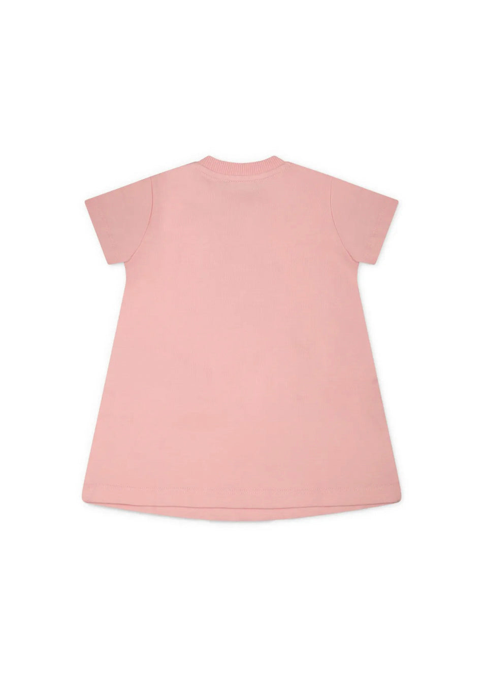 Moschino Kids Abito Rosa con Stampa Toy per Neonate