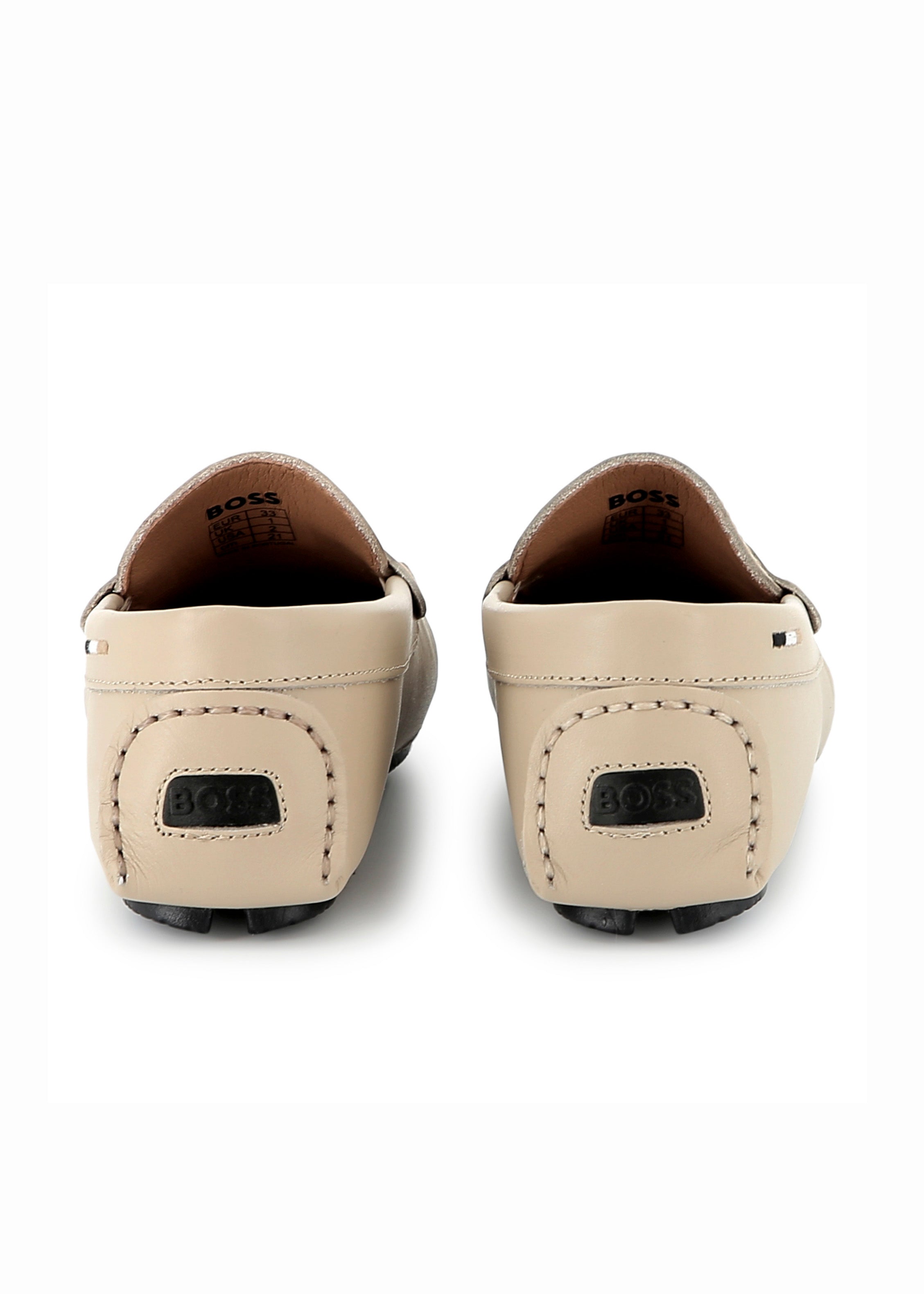 Boss Kids Mocassini Beige per Bambini