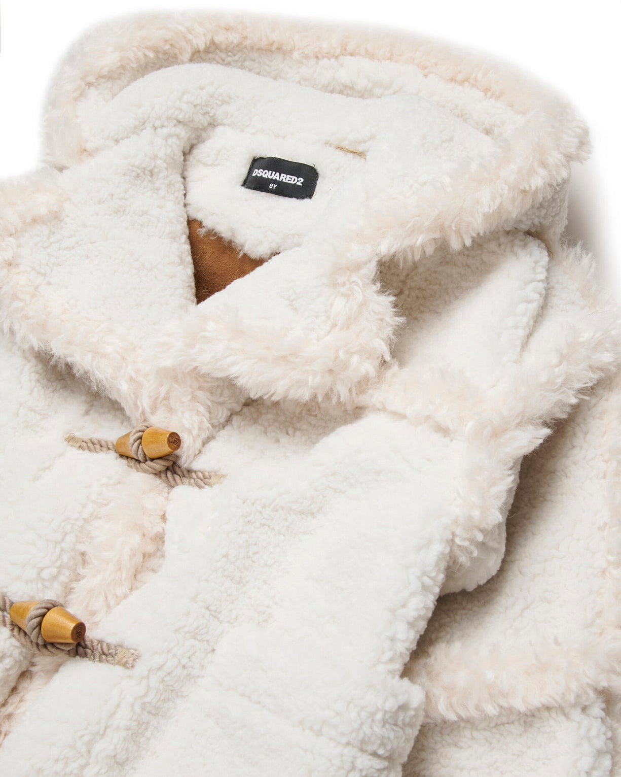 Dsquared2 Kids Montone Montgomery Panna per Bambini