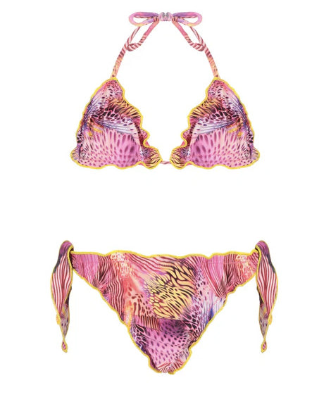 4Giveness Kids Costume a Triangolo Fantasia Pink Butterfly per Bambina
