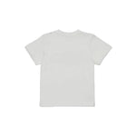Diesel Kids T-shirt Bianca con Oval D per Neonate (retro)