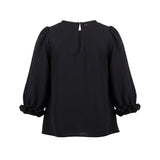 Elisabetta Franchi La Mia Bambina Casacca Nero con Logo per Neonate