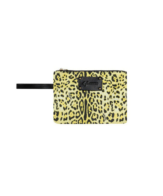 4GIVENESS Pochette Fantasia Maculata Gialla