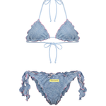 4Giveness Kids Bikini Triangolo Azzurro per Bambine