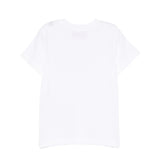 Diesel Kids T-Shirt Bianco con Logo Rosso Unisex