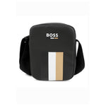 Boss Kids Marsupio Nero con Logo per Bambini