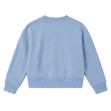 Palm Angels Kids Girocollo Celeste Stampa Teddy Spray per Neonati