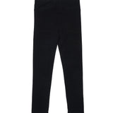 Diesel Kids Leggins Nero con Logo Rosso per Bambine
