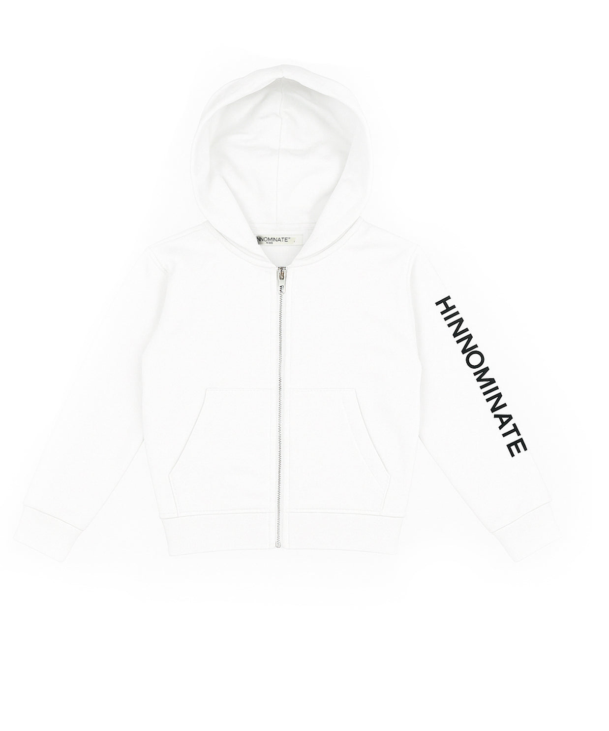 Hinnominate Kids Felpa Bianca con Cappuccio per Bambine