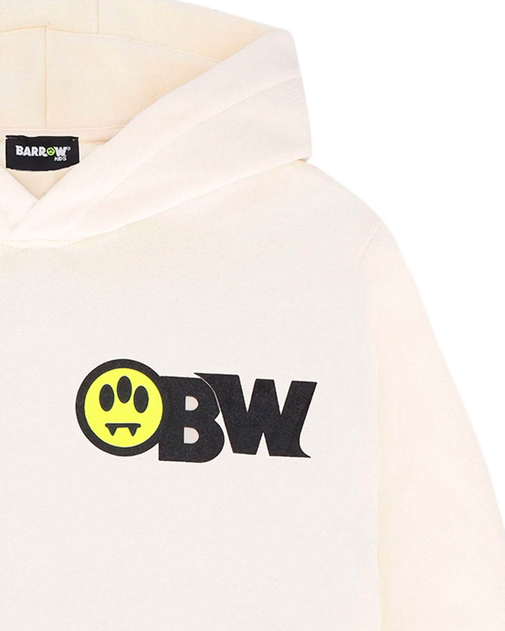 Barrow Kids Felpa con Cappuccio Stampa Retro per Bambini