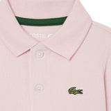 Lacoste Kids Body Rosa con Logo per Neonate