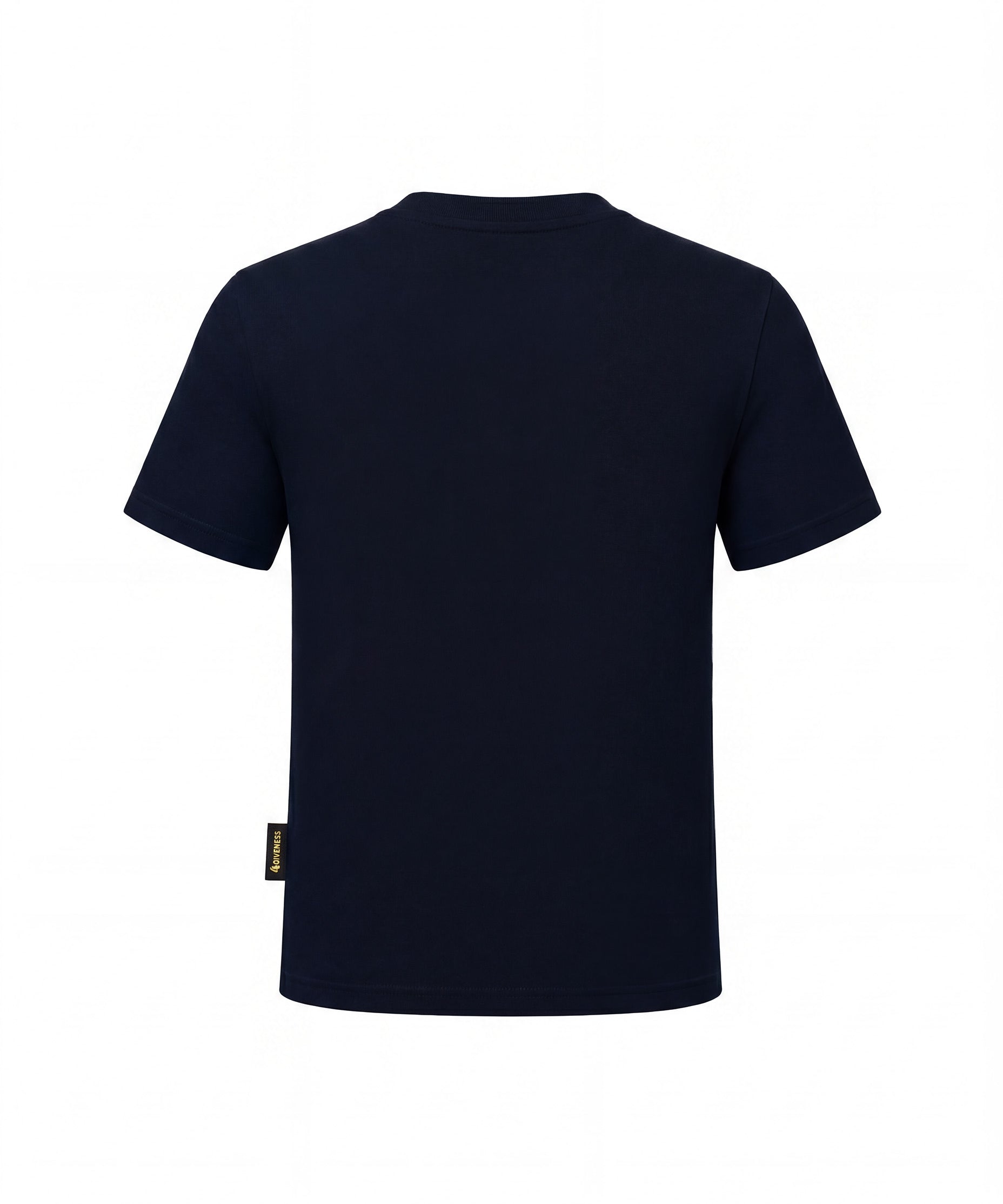 4Giveness Kids T-Shirt Blu con Logo per Bambini