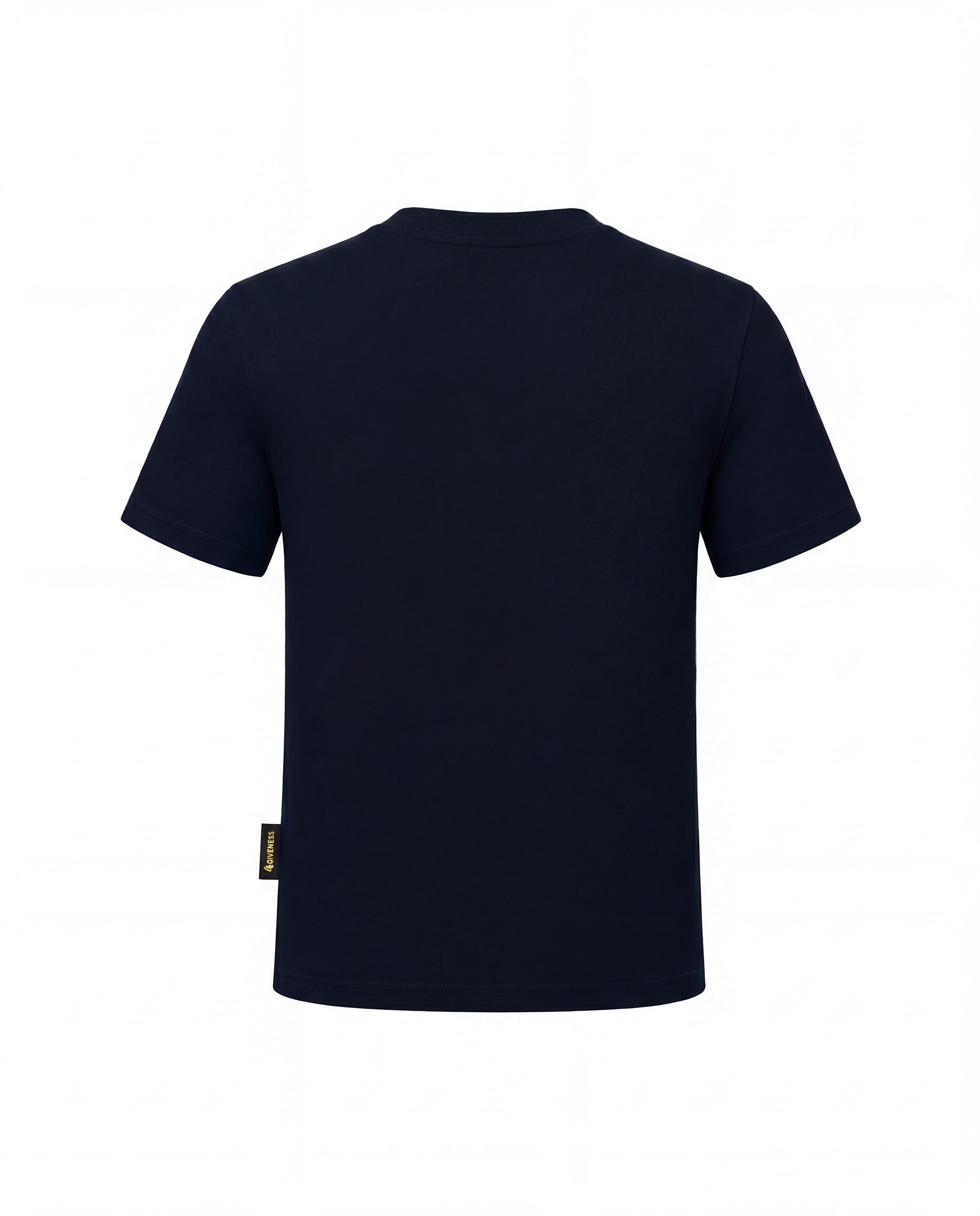 4Giveness Kids T-Shirt Blu con Logo per Bambini