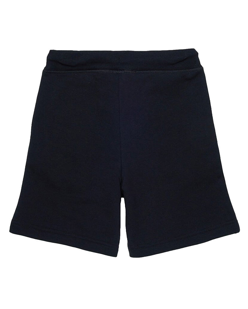Dsquared2 Kids Bermuda nero con Dettaglio Stampa Logo per Bambini