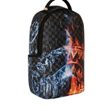 Sprayground Kids Zaino FIRE & ICE SHARK DLXSV
