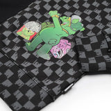 Sprayground Kids Felpa Girocollo Nero e Grigio Unisex