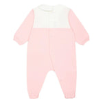 Moschino Kids Tutina Rosa con Stampa per Neonate