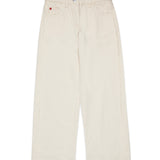 Max & Co Kids Jeans Flare Crema Taglio Vivo per Bambine