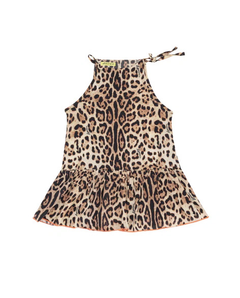 4Giveness Kids Abito Fantasia Leopardato per Neonate