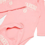 Dsquared2 Kids Set Nascita Rosa per Neonate