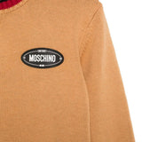 Moschino Kids Camel Sweater for Children