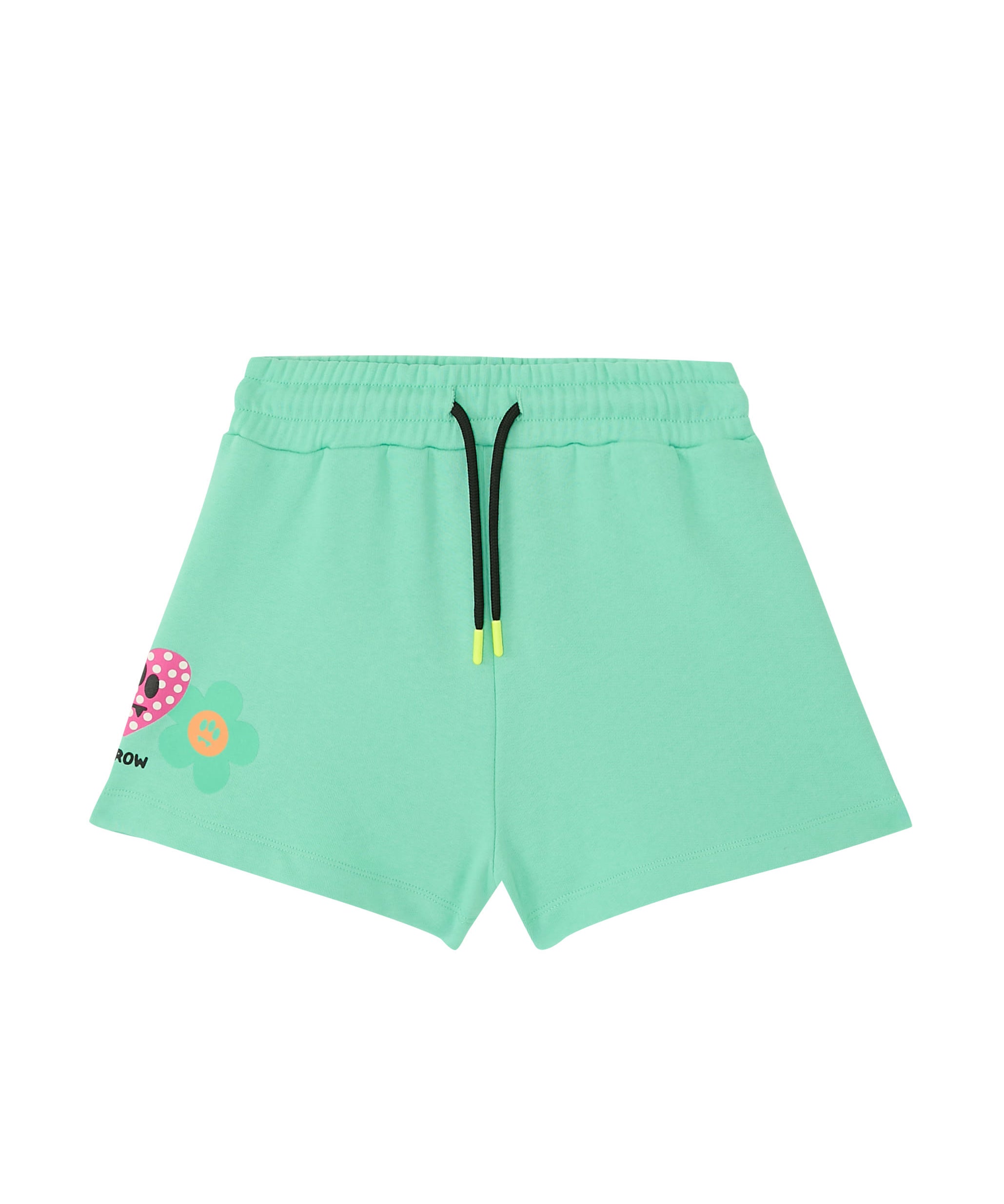 Barrow Kids Short Menta con Stampe per Bambine