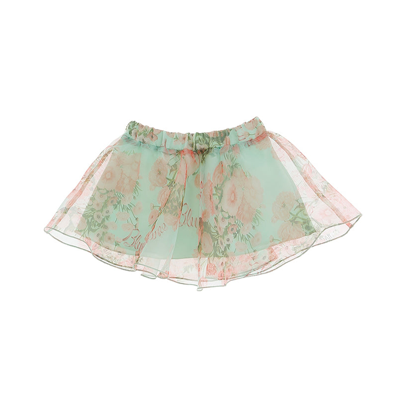 Blumarine Gonna con Fantasia Floreale per Neonate