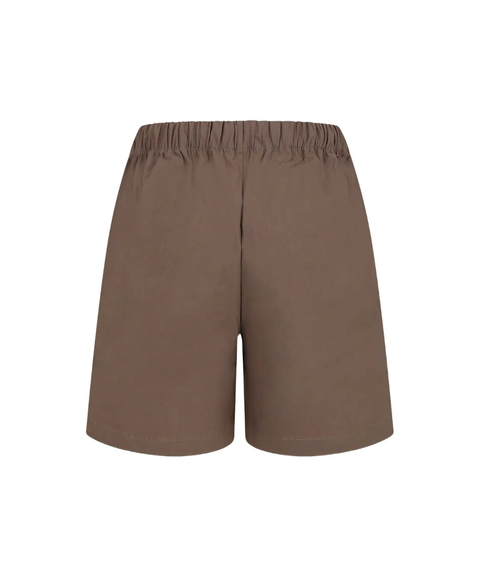 MSGM Kids Bermuda Parachute Marrone per Bambini (retro)