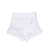 Twinset Kids Short Bianco per Bambine(RETRO)