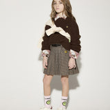 Barrow Kids Gonna a Quadri Marrone per Bambine