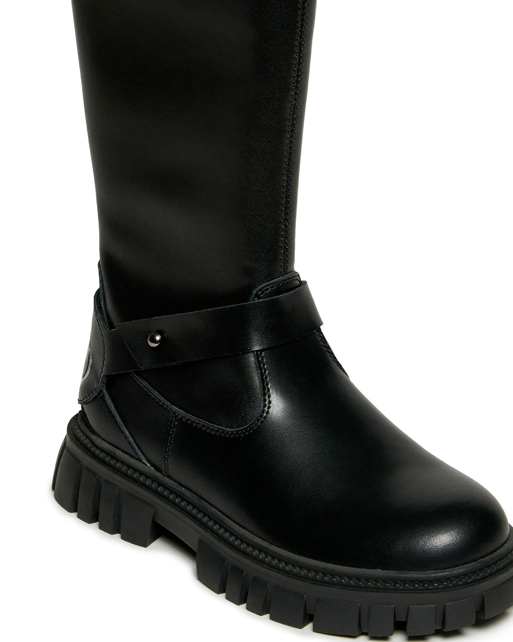 Diesel Kids Stivale Nero Lucido per Bambine