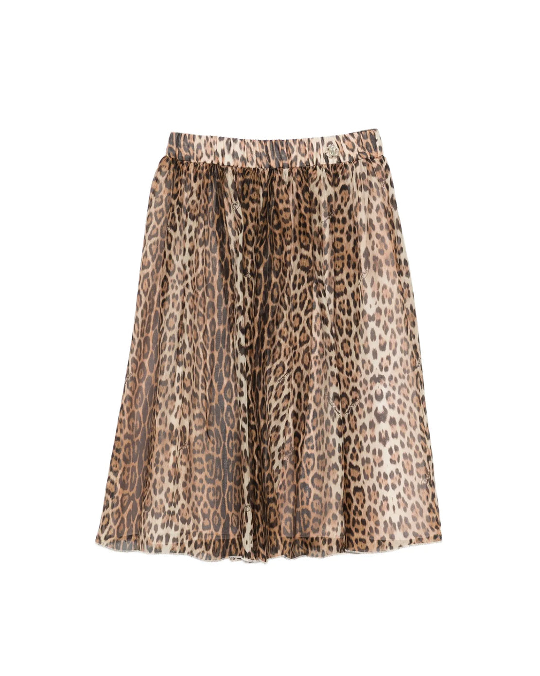 Roberto Cavalli Kids Gonna con Motivo Fantasia/Animalier per Bambine