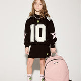 Barrow Kids Felpa Nera  Sportiva per Bambine