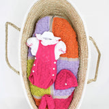 Le Coconne Corredino Fucsia per Neonate