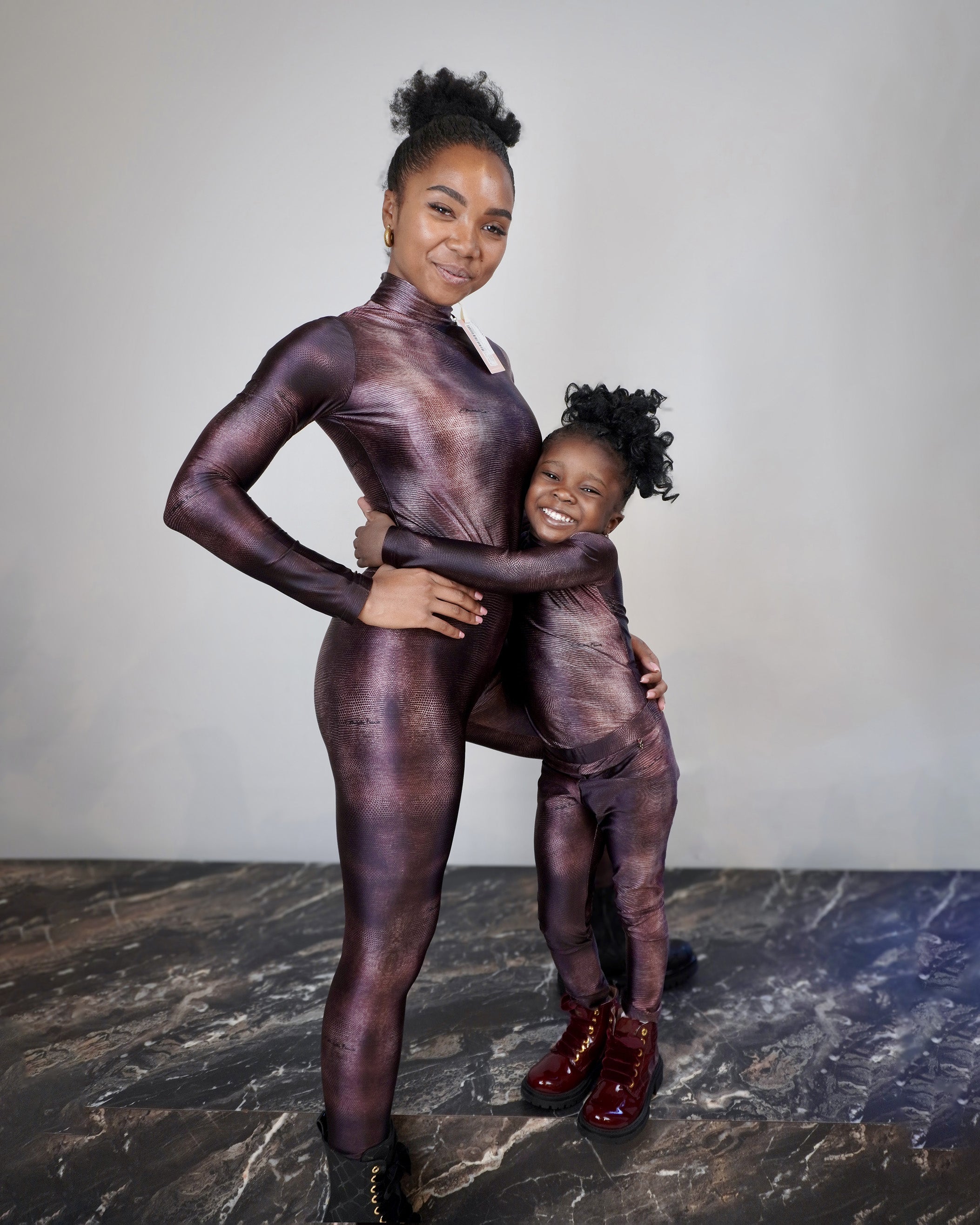 Elisabetta Franchi La Mia Bambina Body Merlot per Bambine