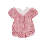 Cocò et Mamà Abito Mimosa Rosa per Neonate