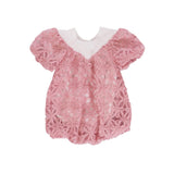 Cocò et Mamà Abito Mimosa Rosa per Neonate