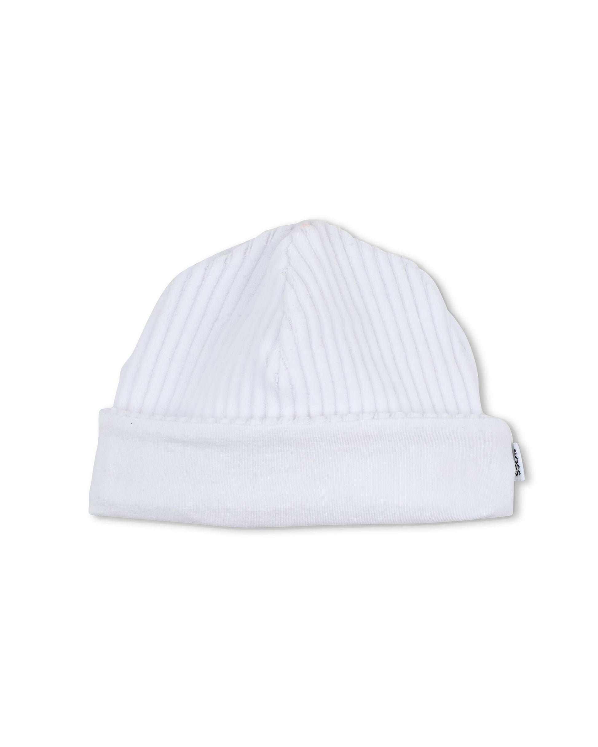 BOSS Kids Tutina + Cappello Bianco in Cotone per neonato