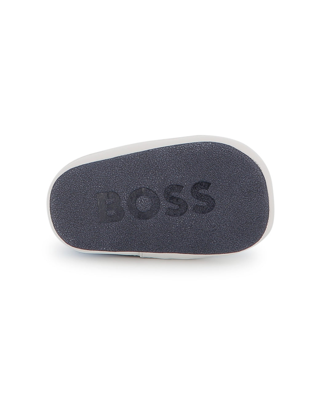 Boss Kids Scarpette Marine con Scritta per Neonati
