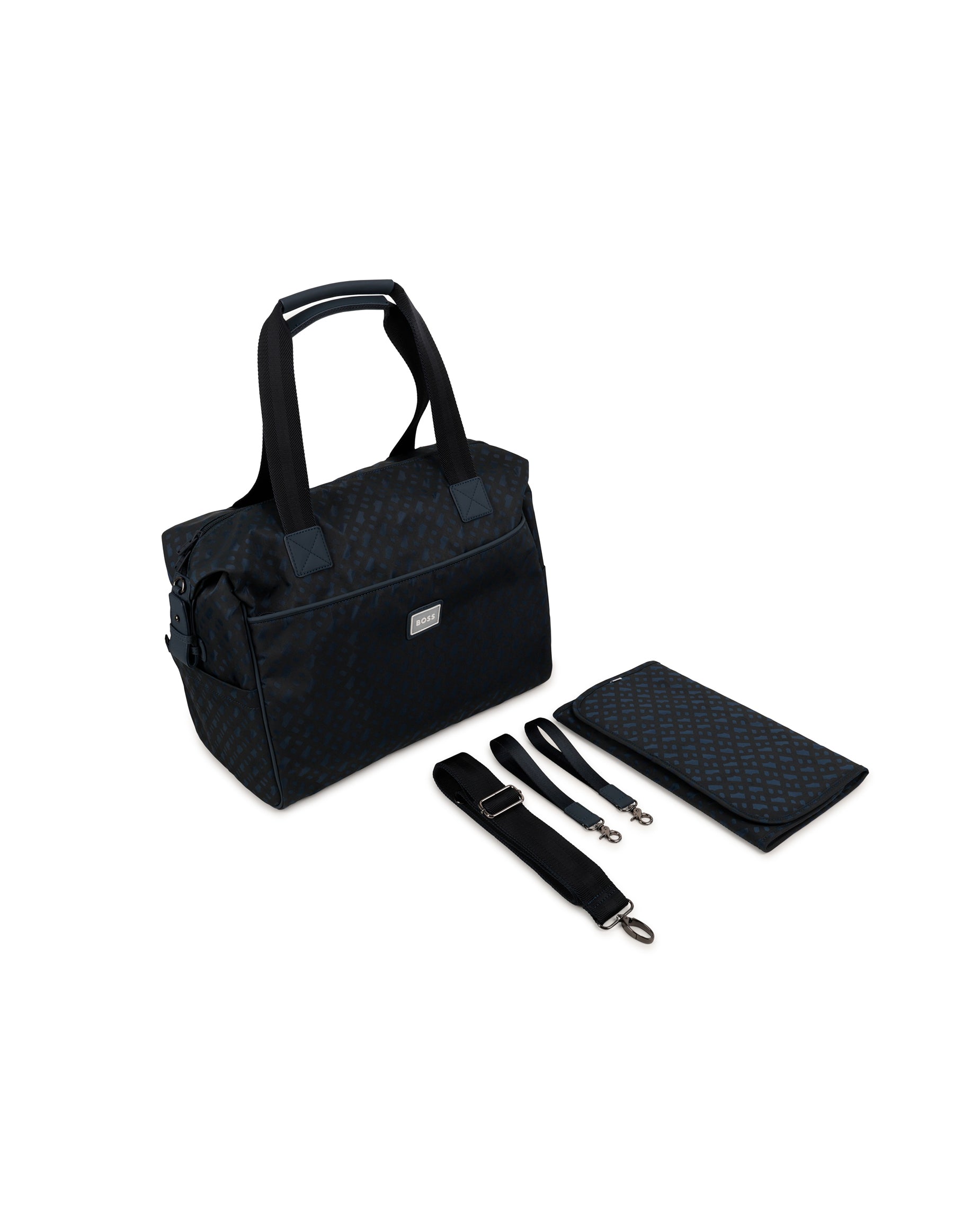 Boss Kids Borsa Mamma Marine con Fasciatoio