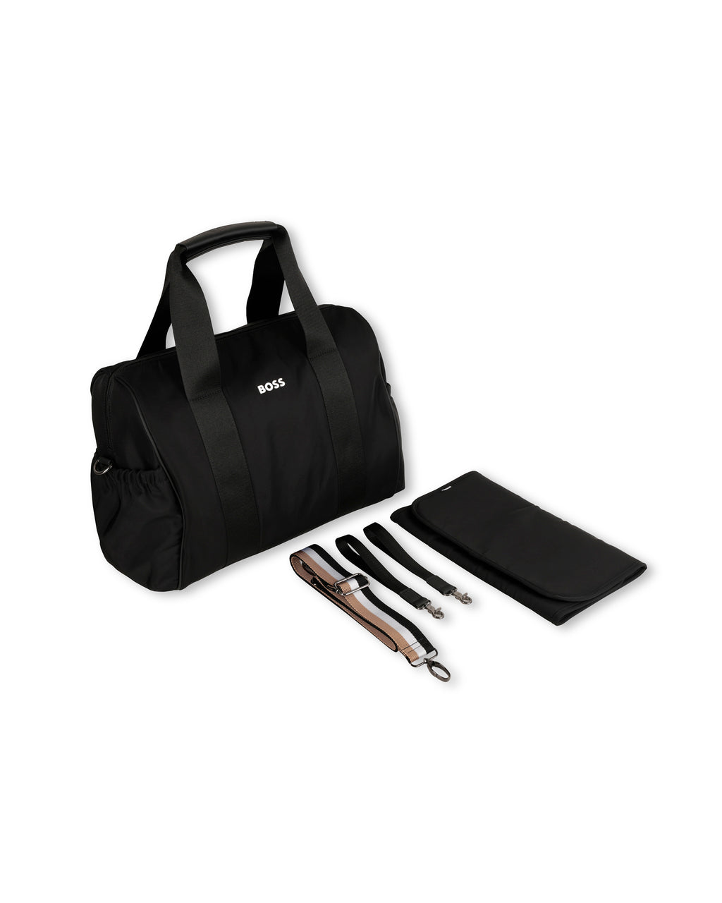 Boss Kids Borsa Mamme Nera con Fasciatoio